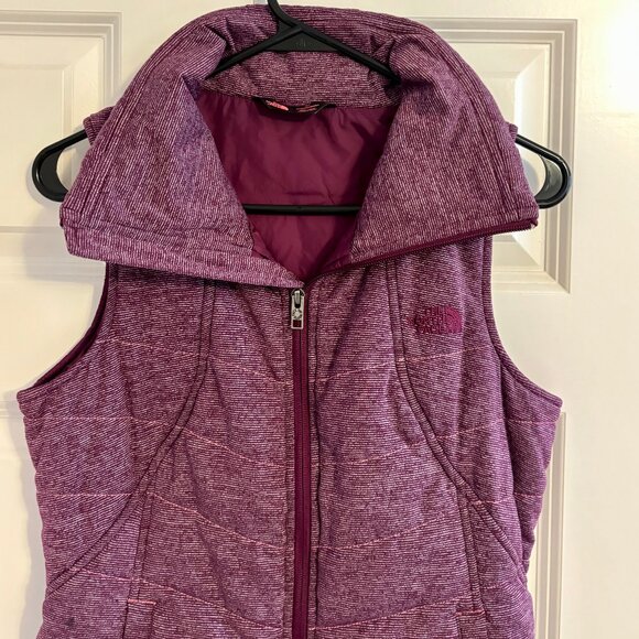 The North Face Quilted Pseudio Plum Purple Vest Women S - Picture 4 of 8